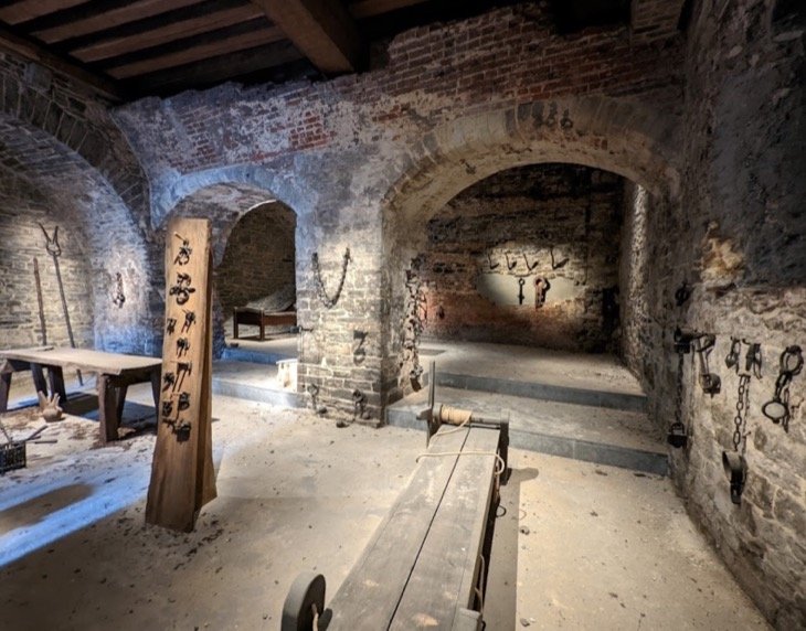 Inside Gravensteen Castle