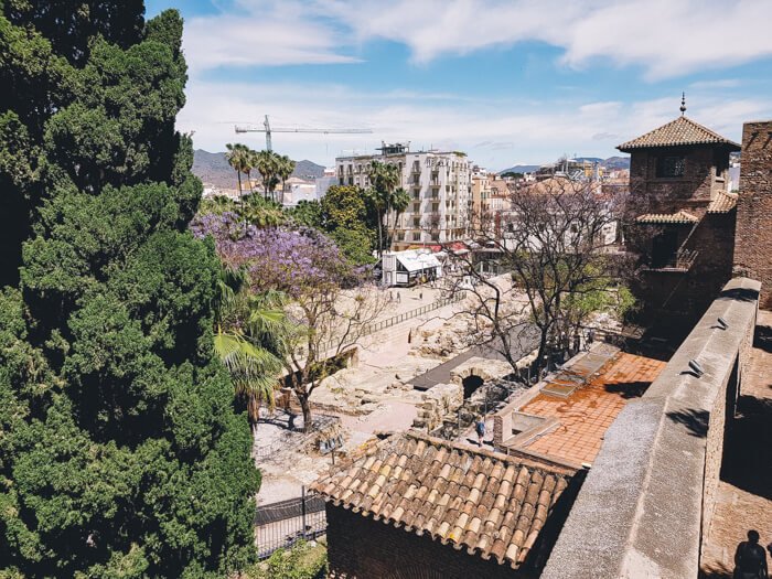 malaga old town
