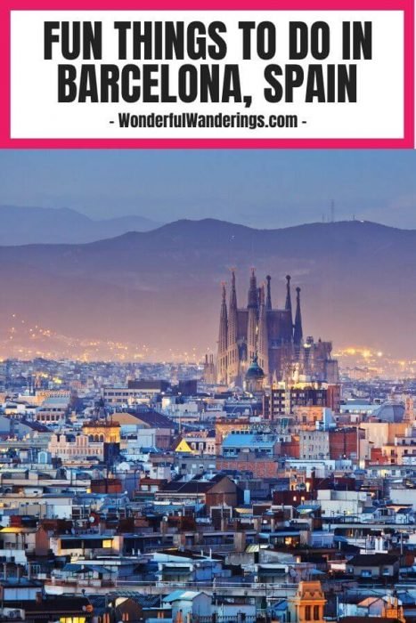 things to do in barcelona