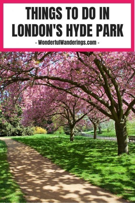 things to do in hyde park