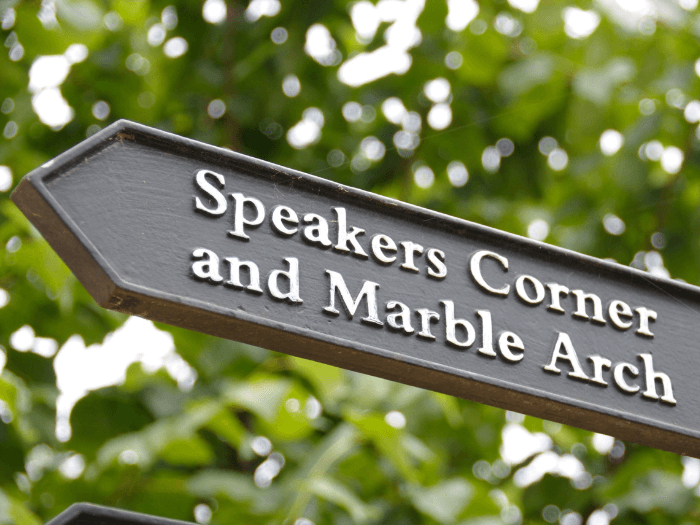 things to do hyde park speakers corner