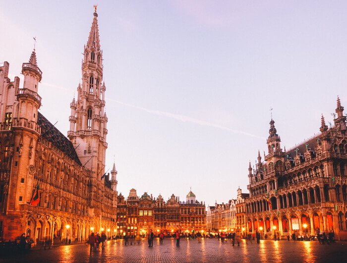 Brussels the capital city in Belgium