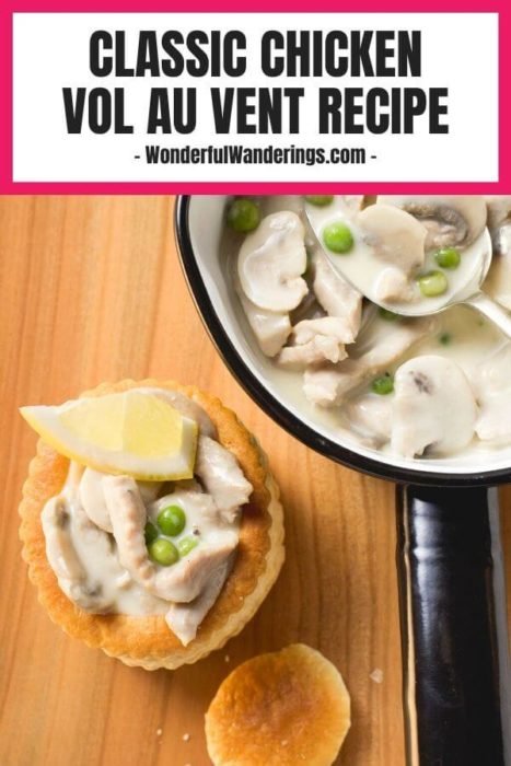 Classic Chicken Vol Au Vent Recipe