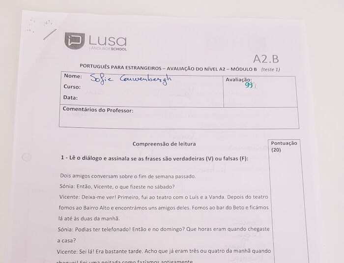 portuguese lessons lisbon