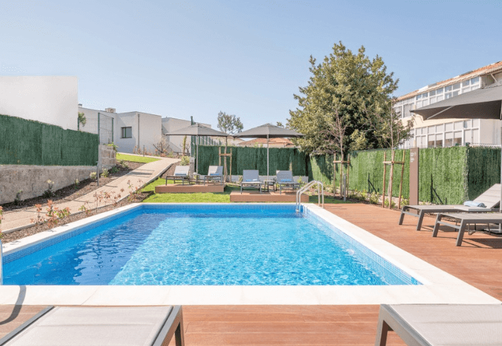 outdoor swimming pool at Bfresh