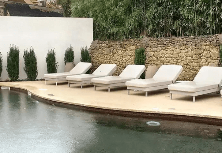 outdoor swimming pool at Catalonia Portol