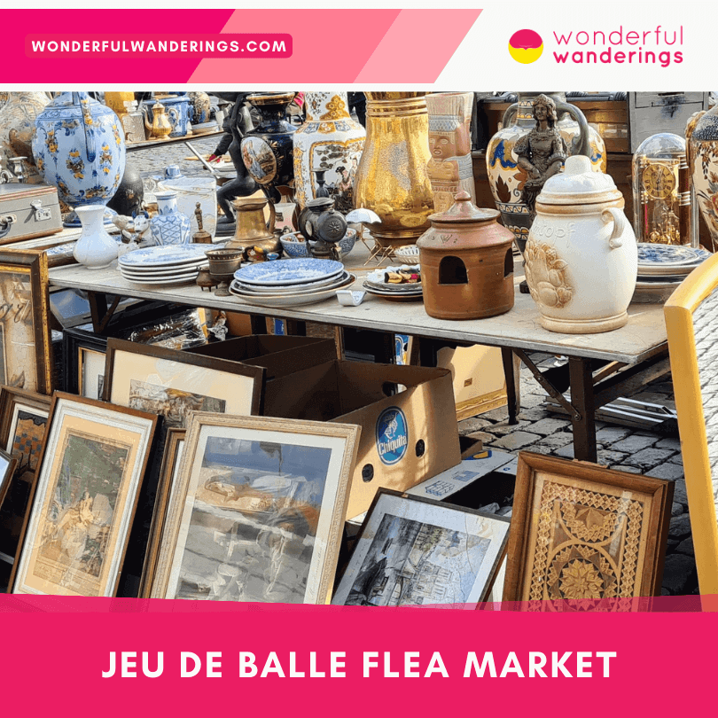 jeu de balle flea market