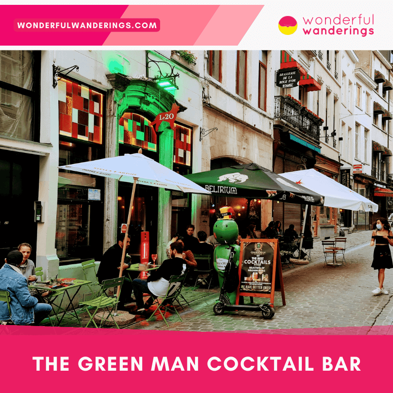 The Green Man Cocktail bar