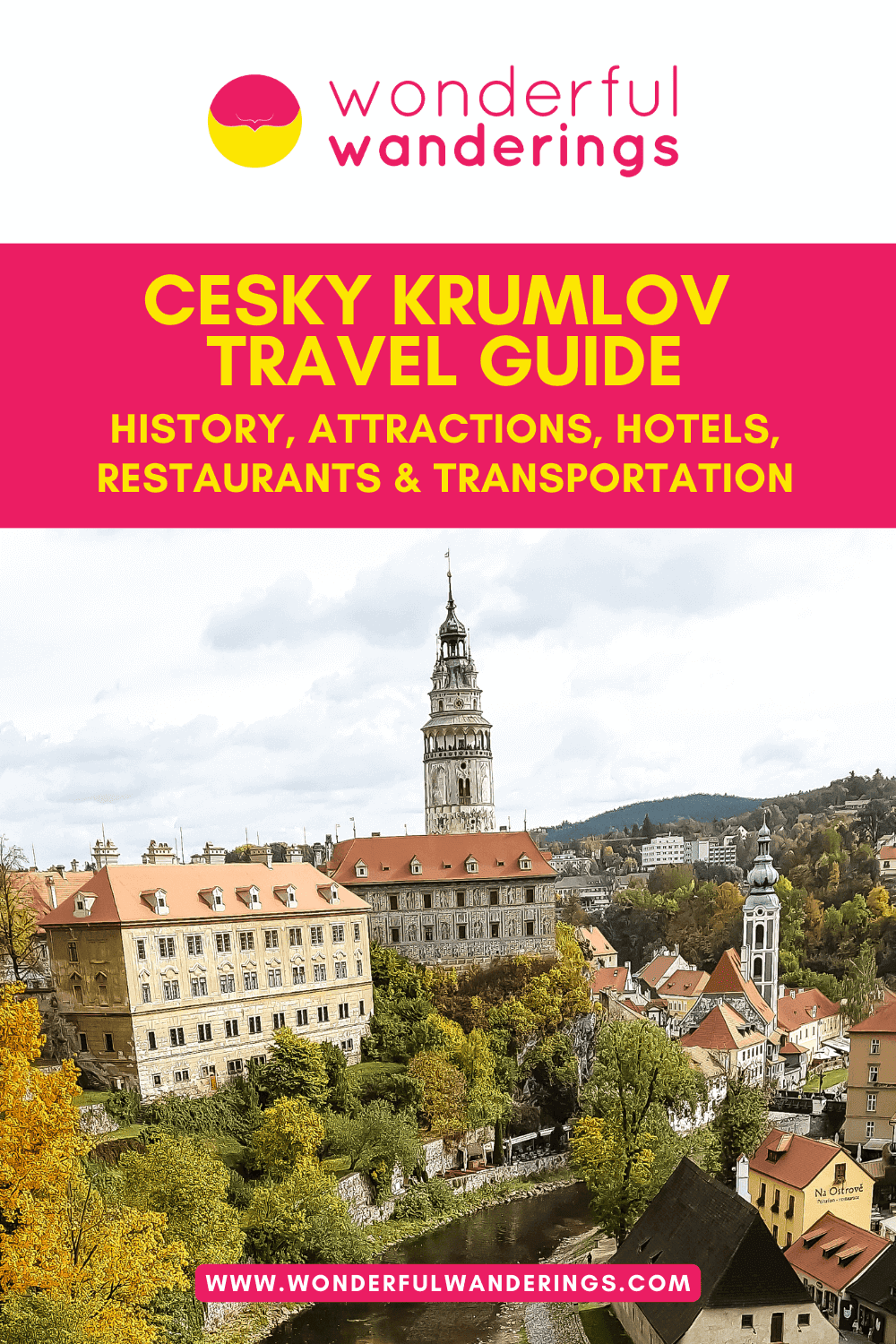 Cesky Krumlov Pinterest image