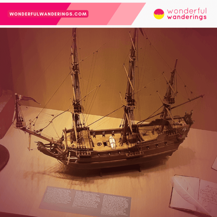 Hergé Museum Miniature Ship