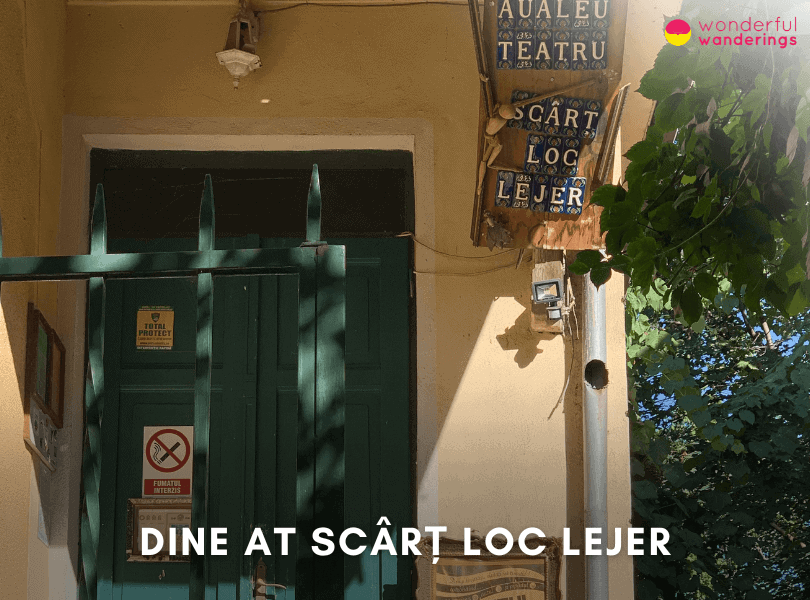 Dine at Scârț Loc Lejer