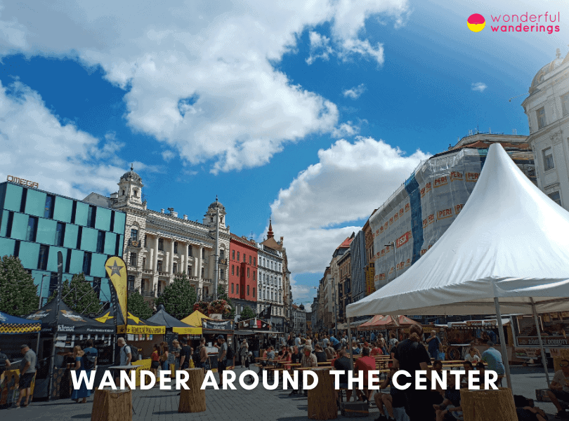 Wander around the Center