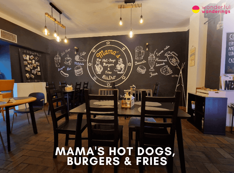 Mama's Hot Dogs, Burgers