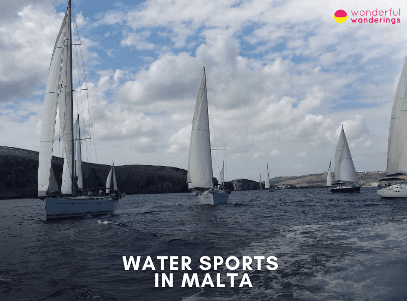 Water sports in Malta
