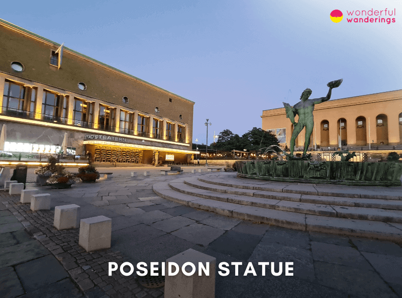 Poseidon Statue