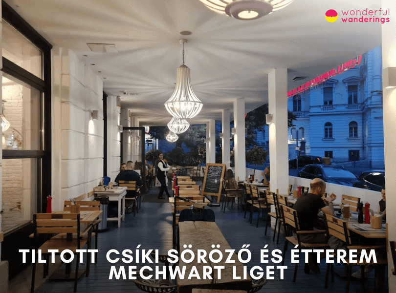 Tiltott Csíki Söröző és Étterem Mechwart Liget