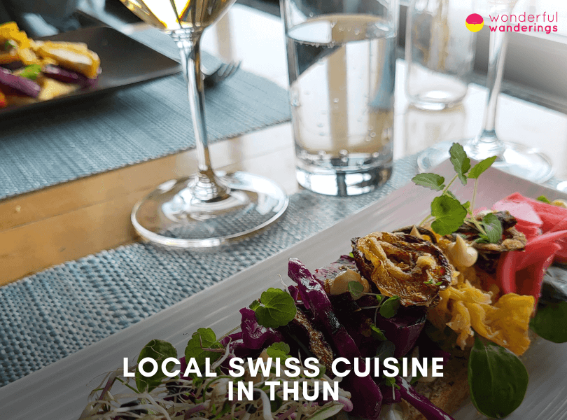 Local Swiss Cuisine in Thun