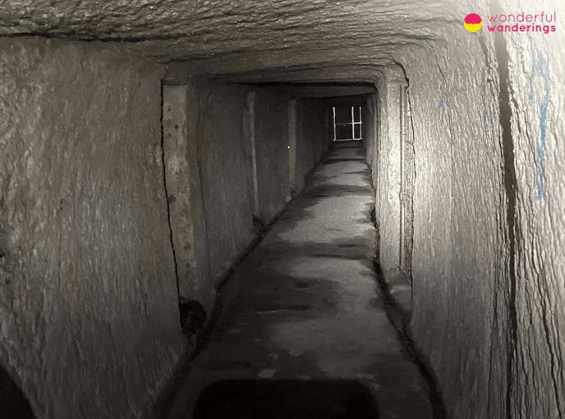Valetta Underground tunnel