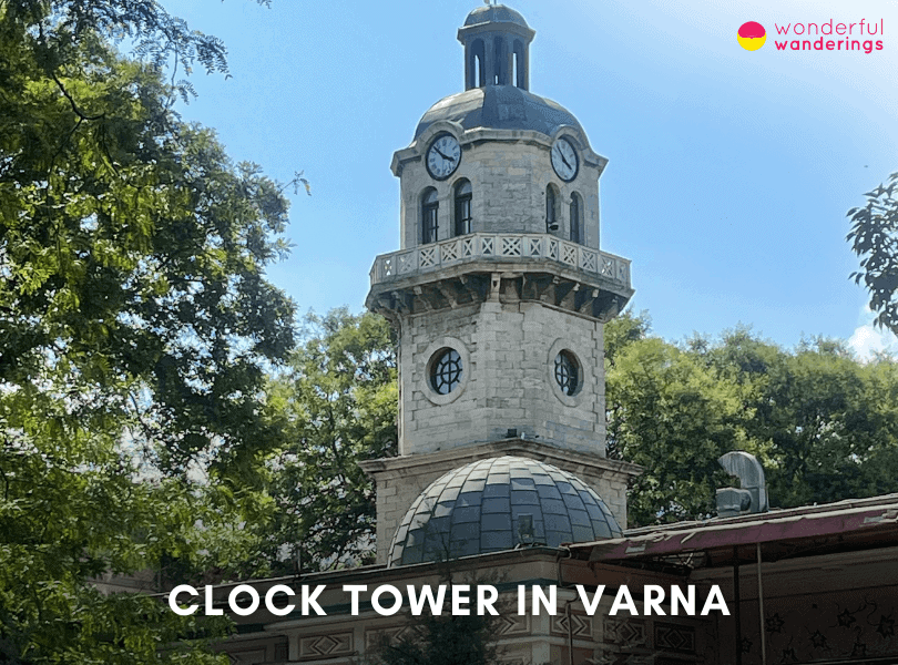 Clock Tower in Varna