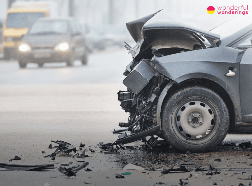 Car rental Accident