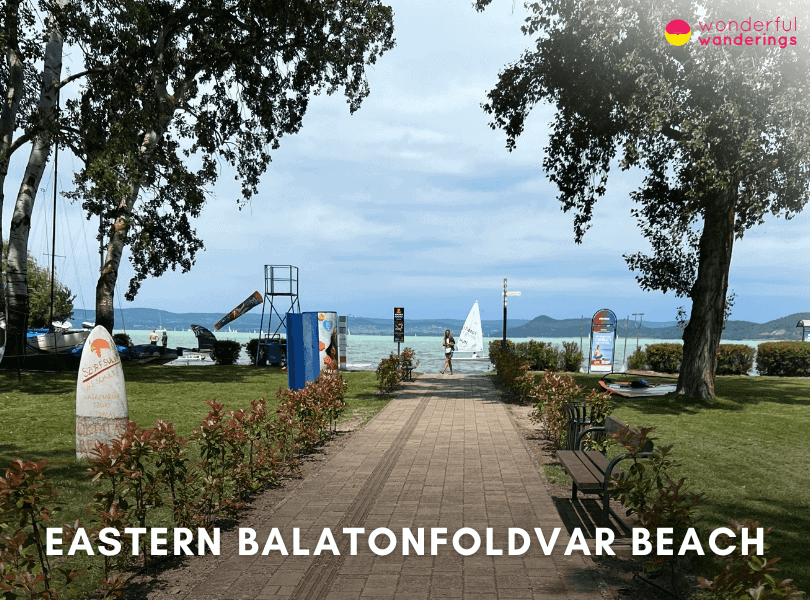 Eastern Balatonfoldvar Beach