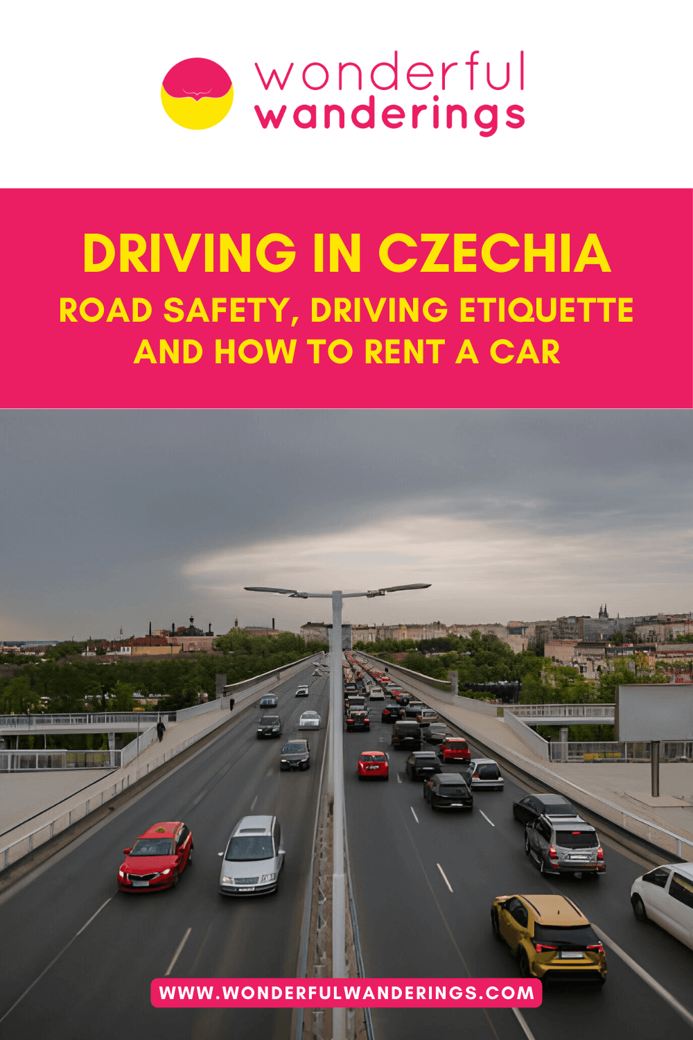 Czechia Driving Pinterest image
