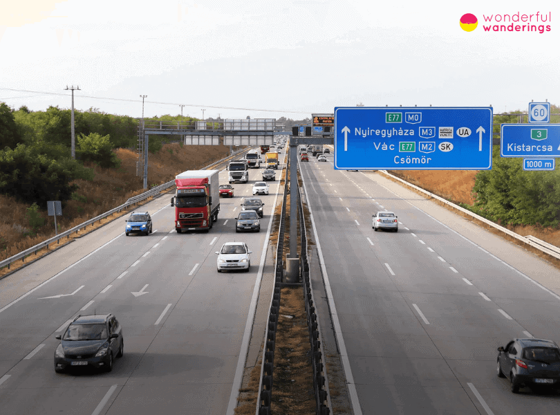 Hungary Driving Sign